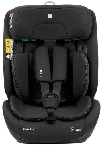 Kikka Boo autosjedalica i-Flit i-Size,  Grupa 1, 2, 3 (9-36 kg) (76-150 cm) - Black
