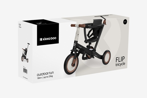 Kikka Boo tricikl Flip 5u1 - Black