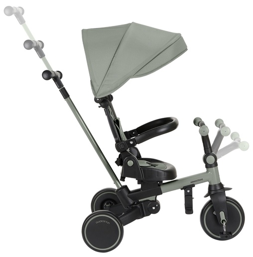 Kikka Boo tricikl Aluma 8u1 - Army Green