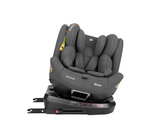 Kikka Boo autosjedalica i-Moove 2 i-Size, Grupa 0+, 1, 2, 3 (0-36 kg) (40-150 cm) - Dark Grey