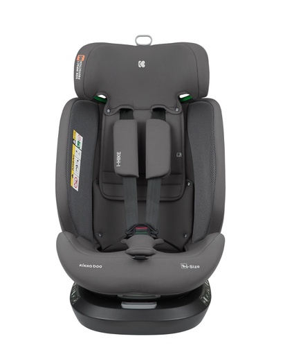 Kikka Boo autosjedalica i-Hike i-Size, Grupa 0+, 1, 2, 3 (0-36 kg) (40-150 cm) - Dark Grey 2025