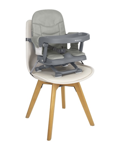 Kikka Boo hranilica booster Pappo - Grey