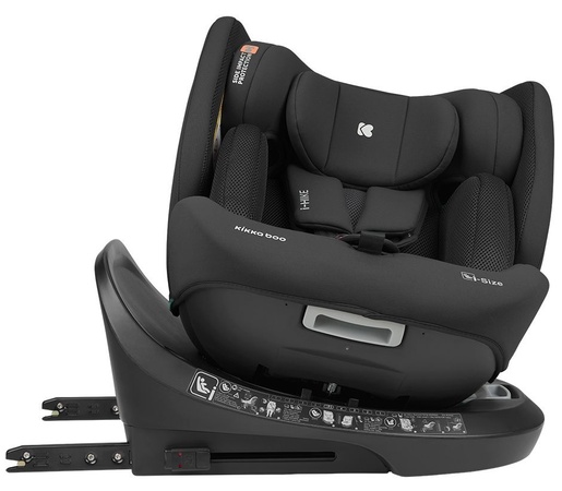 Kikka Boo autosjedalica i-Hike i-Size, Grupa 0+, 1, 2, 3 (0-36 kg) (40-150 cm) - Black 2025