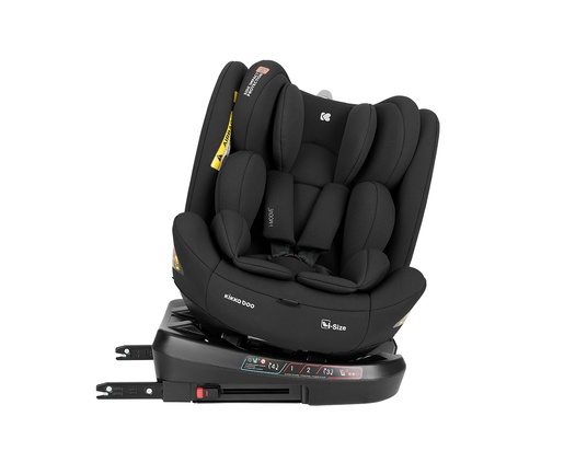 Kikka Boo autosjedalica i-Moove 2 i-Size, Grupa 0+, 1, 2, 3 (0-36 kg) (40-150 cm) - Black