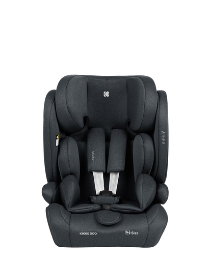 Kikka Boo autosjedalica i-Cross i-Size, Grupa 1, 2, 3 (9-36 kg) (76-150 cm) - Dark Grey