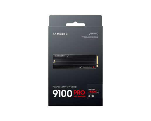 SSD Samsung 9100 Pro 8TB s hladnjakom, M.2 NVMe, MZ-VAP8T0CW