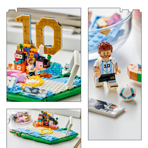 LEGO® Editions Lionel Messi – nezaboravni nogometni trenuci 43011