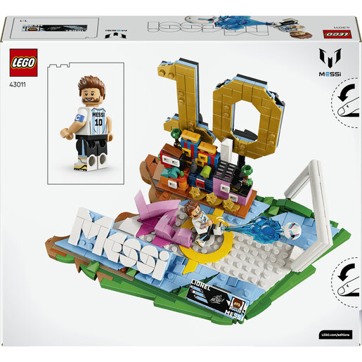 LEGO® Editions Lionel Messi – nezaboravni nogometni trenuci 43011