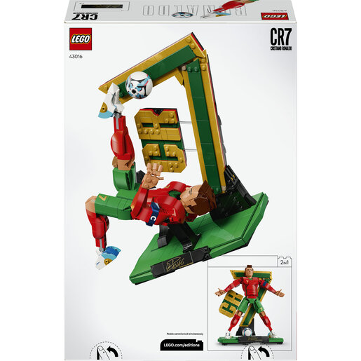 LEGO® Editions Cristiano Ronaldo – nogometna legenda 43016
