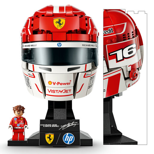 LEGO® Editions Scuderia Ferrari HP Charles Leclerc – kaciga 43014