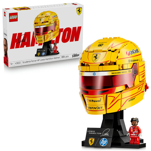 LEGO® Editions Scuderia Ferrari HP Lewis Hamilton – kaciga 43022