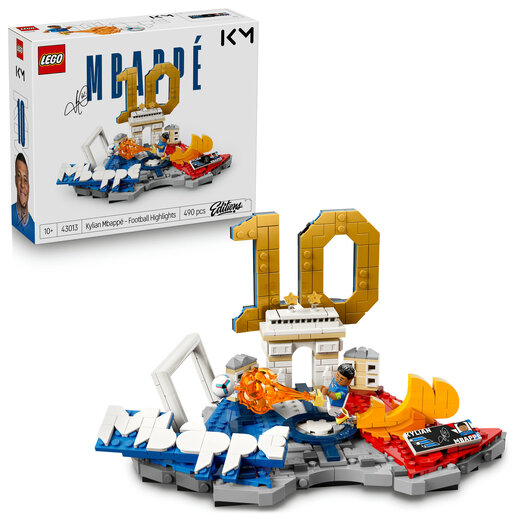 LEGO® Editions Kylian Mbappé – nezaboravni nogometni trenuci 43013