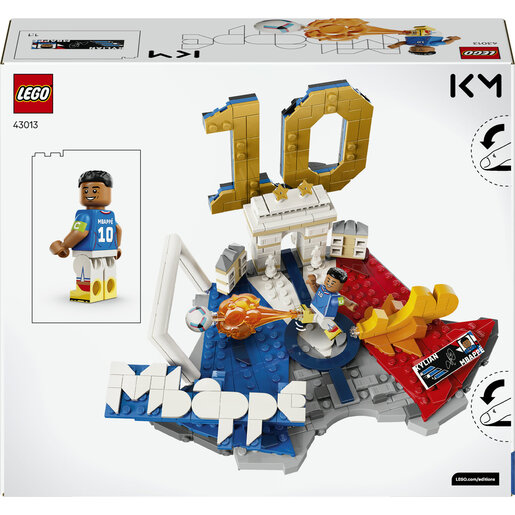 LEGO® Editions Kylian Mbappé – nezaboravni nogometni trenuci 43013