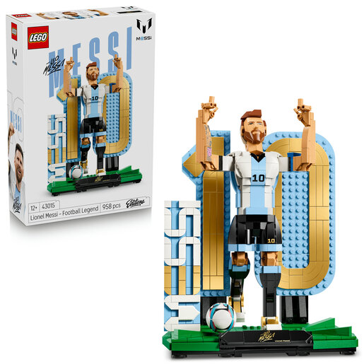 LEGO® Editions Lionel Messi – nogometna legenda 43015