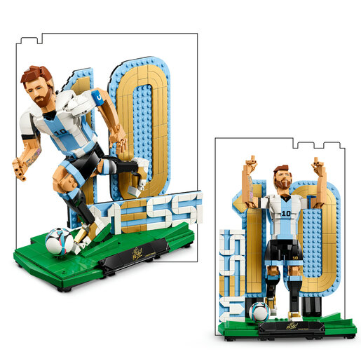 LEGO® Editions Lionel Messi – nogometna legenda 43015