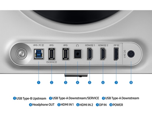 Samsung 27" LS27DG612SUXEN, QHD, OLED, 240Hz, HAS, monitor