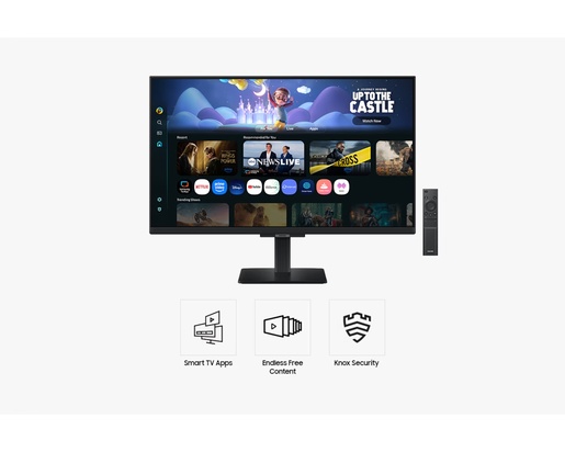 Samsung 27" LS27FM500EUXDU, FHD, IPS, Smart, zvučnici, monitor