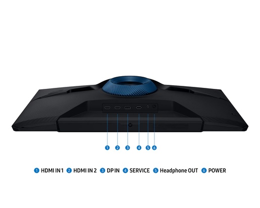 Samsung 27" LS27FG510EUXEN, QHD, VA, 180Hz, HAS, monitor