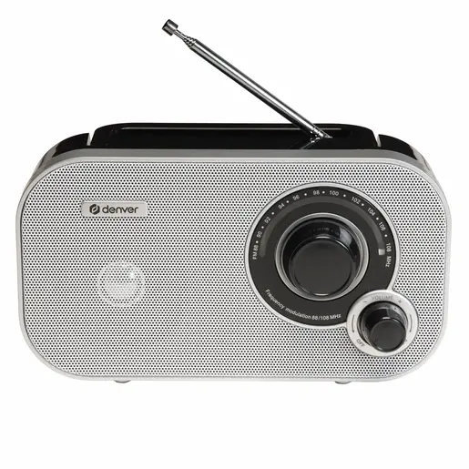 Denver TR-51 prijenosni FM radio, bijeli