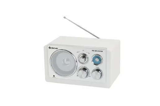 Denver TR-63 AM/FM radio, bijeli
