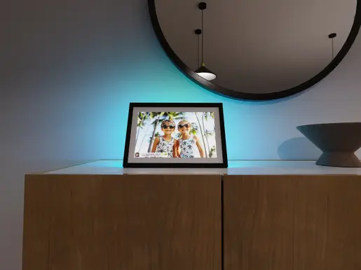 Denver PFF-1081, 1GB RAM/16GB, digitalni foto okvir, crni