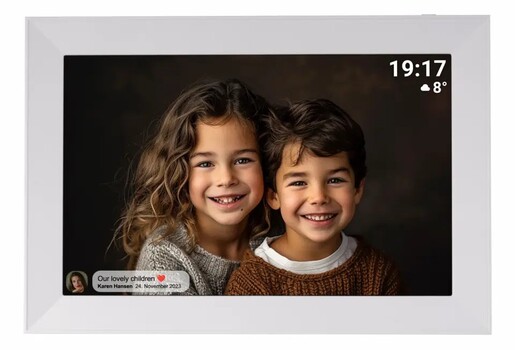 Denver PFF-1012WMK2, 1GB RAM/16GB, digitalni foto okvir, bijeli