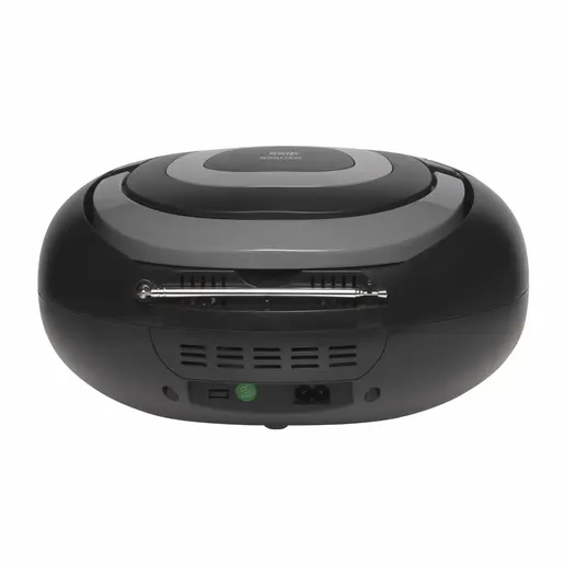 Denver TCL-212, Boombox radio/CD/USB/MP3/BT, sivi
