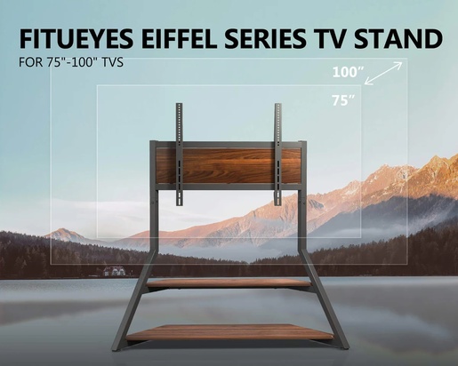 FITUEYES Eiffel FT100 TV stalak, orah