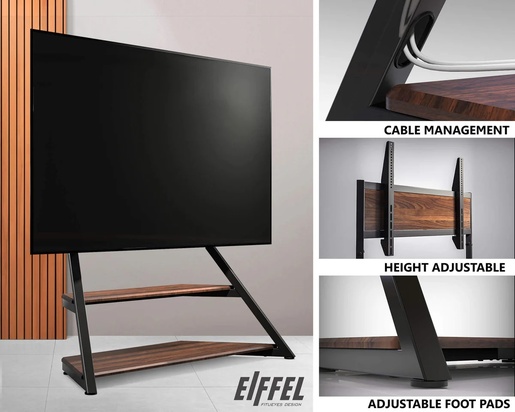FITUEYES Eiffel FT100 TV stalak, orah