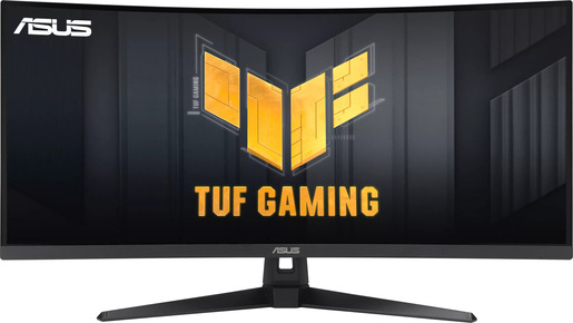 ASUS TUF Gaming VG34VQ3B, 34" UWQHD VA, 180Hz, 1ms, 2xHDMI, 2xDisplayPort, zvučnici, zakrivljeni, monitor