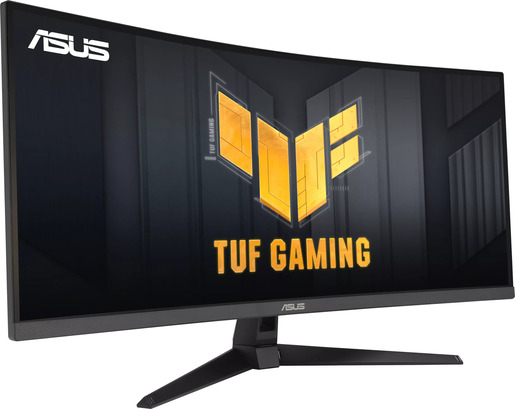 ASUS TUF Gaming VG34VQ3B, 34" UWQHD VA, 180Hz, 1ms, 2xHDMI, 2xDisplayPort, zvučnici, zakrivljeni, monitor