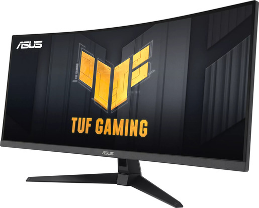 ASUS TUF Gaming VG34VQ3B, 34" UWQHD VA, 180Hz, 1ms, 2xHDMI, 2xDisplayPort, zvučnici, zakrivljeni, monitor