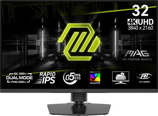 MSI MAG 322URDF E16, 31.5" UHD IPS, 160Hz, 0.5ms, 2xHDMI, DisplayPort, monitor
