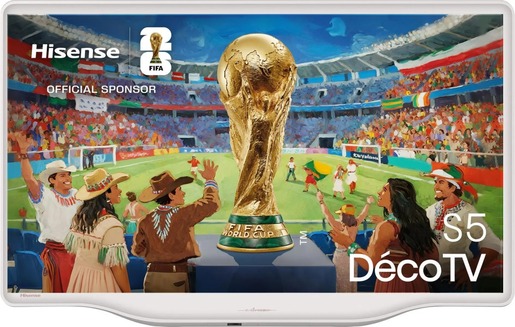 Hisense 32" QLED Déco TV 32S5Q, Full HD, VIDAA Smart, 60Hz Game Mode