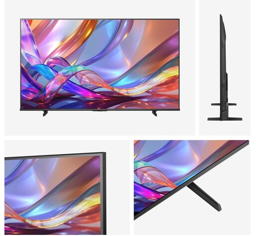 Hisense 85" Hi-QLED Smart TV 85E7S, 4K Ultra HD, VIDAA Smart, 60Hz Game Mode Plus