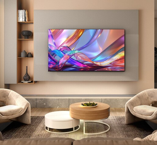 Hisense 85" Hi-QLED Smart TV 85E7S, 4K Ultra HD, VIDAA Smart, 60Hz Game Mode Plus