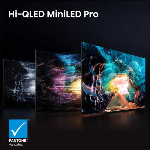 Hisense 85" ULED MiniLED TV 85U7S PRO, 4K Ultra HD, VIDAA Smart, Hi-View AI Engine Pro, 165Hz Game Mode