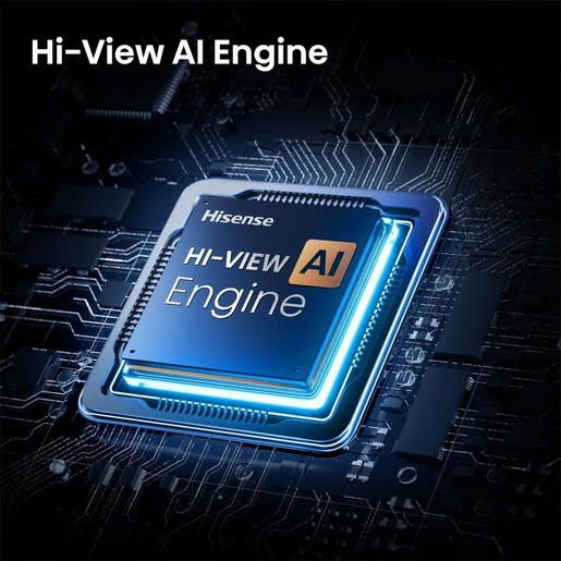 Hisense 65" ULED MiniLED TV 65E8S, 4K Ultra HD, VIDAA Smart, Hi-View AI Engine Pro, 144Hz Game Mode