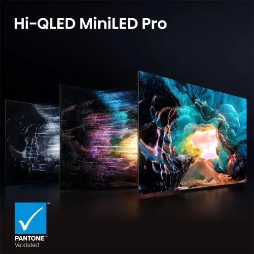 Hisense 75" ULED MiniLED TV 75U7S PRO, 4K Ultra HD, VIDAA Smart, Hi-View AI Engine Pro, 165Hz Game Mode