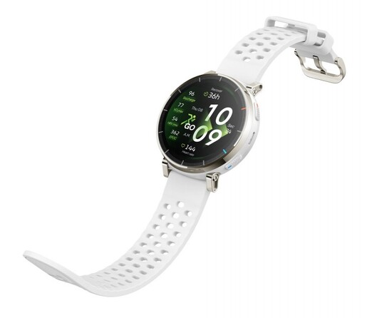 Amazfit Active 3 Premium, 45mm, Aero White, silikonski remen, pametni sat
