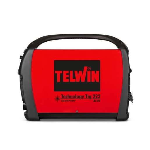 TELWIN PRO+ inverterski aparat za zavarivanje TIG-MMA TECHNOLOGY TIG 222 AC/DC-HF/LIFT VRD 230V, 5-200A