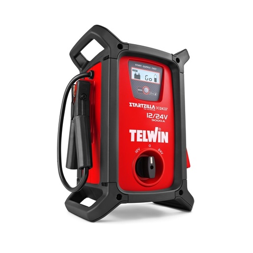 TELWIN PRO+ višenamjenski elektronički starter, napajanje i tester STARTZILLA 9024XT, 240V, 9000/4500 A