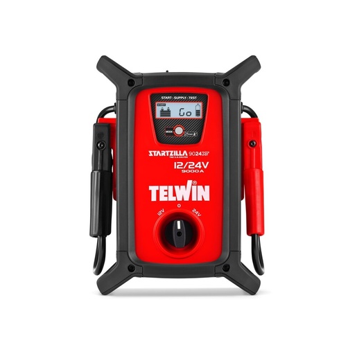 TELWIN PRO+ višenamjenski elektronički starter, napajanje i tester STARTZILLA 9024XT, 240V, 9000/4500 A
