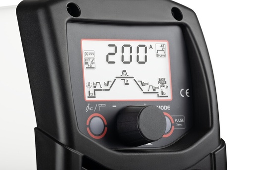 TELWIN PRO+ inverterski aparat za zavarivanje MMA-TIG INFINITY TIG 225 DC HF/LIFT VRD, 230 V, 5-200 A