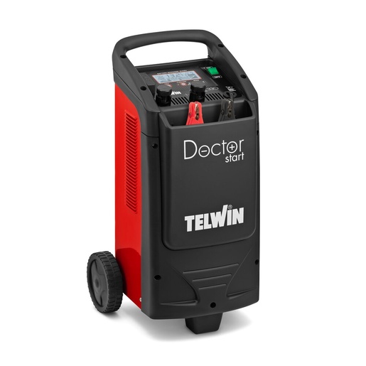 TELWIN PRO+ višenamjenski elektronički punjač, ​​starter i tester baterija DOCTOR START 330 230V, 12/24 V, 10-450 Ah, 300 A START max
