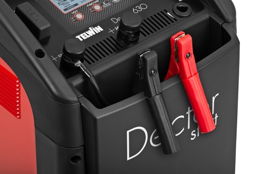 TELWIN PRO+ višenamjenski elektronički punjač, ​​starter i tester baterija DOCTOR START 530 230V, 12/24 V, 10-1000 Ah, 400 A START