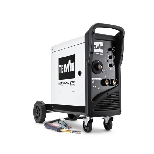 TELWIN PRO+ inverterski aparat za zavarivanje MIG-MAG MAXIMA 270, 230 V, 20-250 A