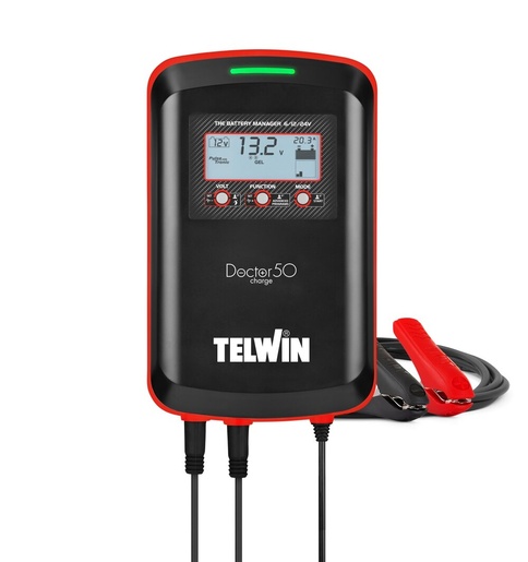 TELWIN višenamjenski elektronički punjač baterija DOCTOR CHAREG 50, 230 V, 610 W