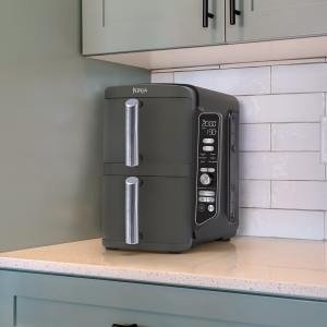 Ninja friteza SL400EU Foodie Double Stack 6u1, srebrna