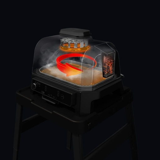 Ninja vanjski grill OG850EU Woodfire Grill 4u1